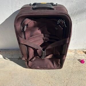 Tumi Tech backpack style small suitcase